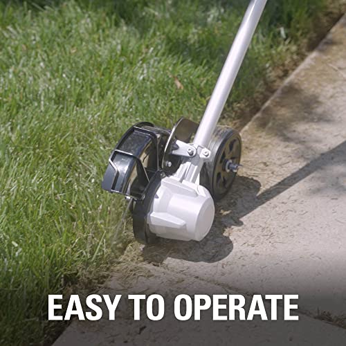 40V 8 Brushless Edger. 4.0Ah USB Battery and Charger Included