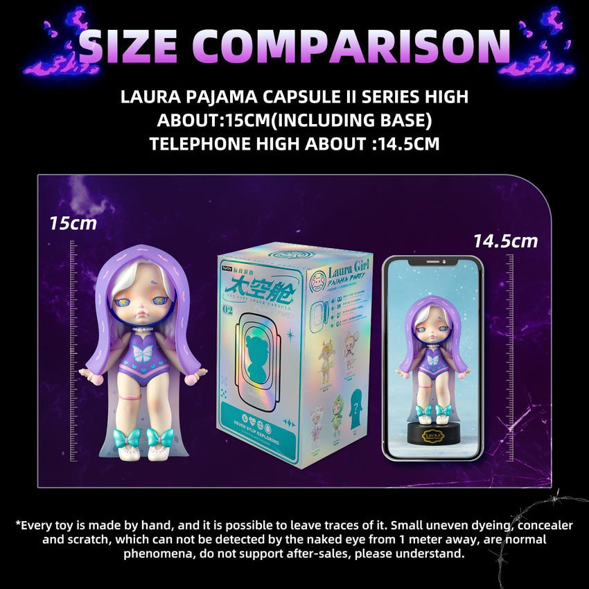 12-Pack Blind Box. Fashion Trendsetters Series Cute Blind Box Action Figures Popular Collectible Toys Birthday Halloween Christmas Gifts