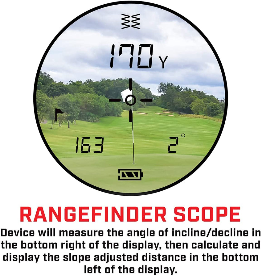 Callaway 300 Pro Slope Laser Golf Rangefinder Enhanced 2021 Model Now With Added Features