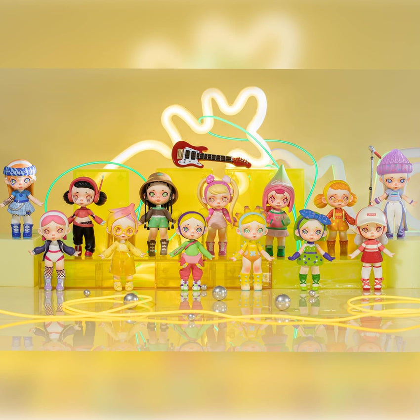 12-Pack Blind Box. Fashion Trendsetters Series Cute Blind Box Action Figures Popular Collectible Toys Birthday Halloween Christmas Gifts