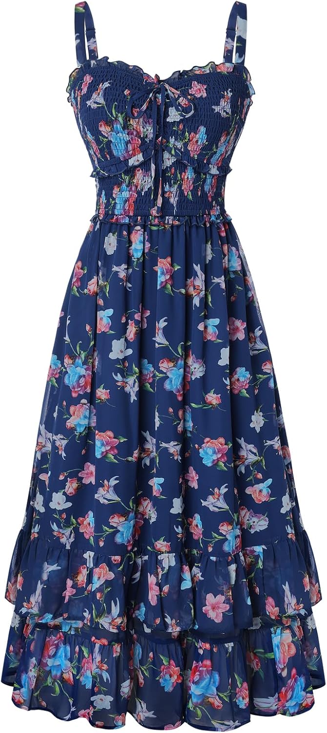 Women's Floral Cottagecore Dress
