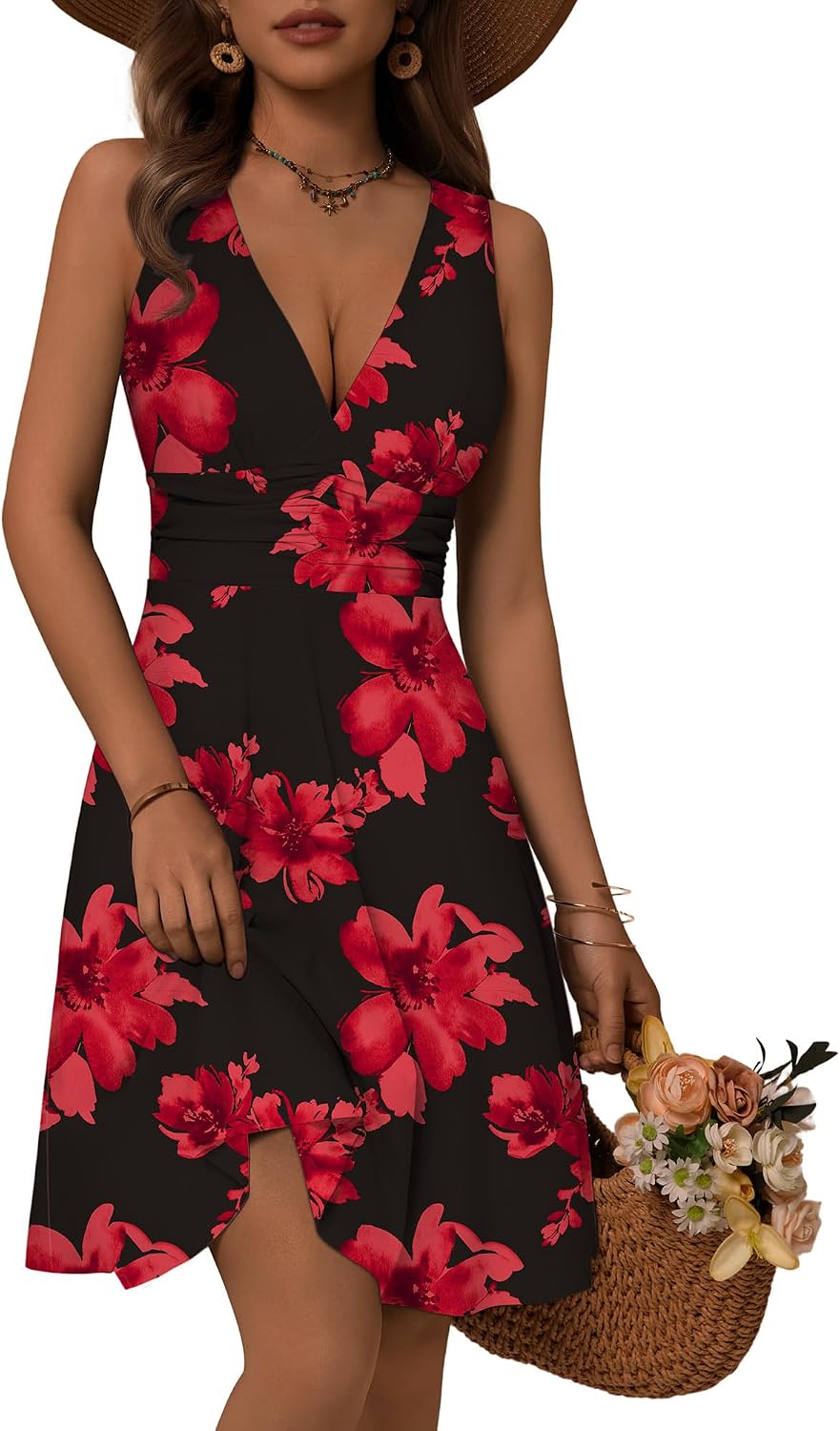 Casual Summer Dresses Beach 2026 A-line Sundress
