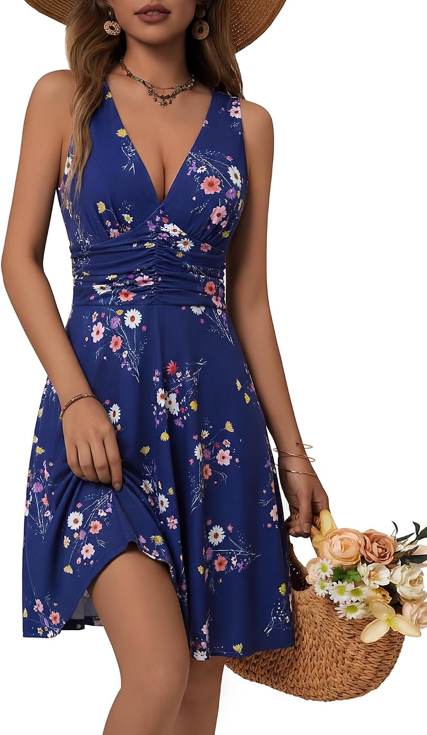 Casual Summer Dresses Beach 2026 A-line Sundress