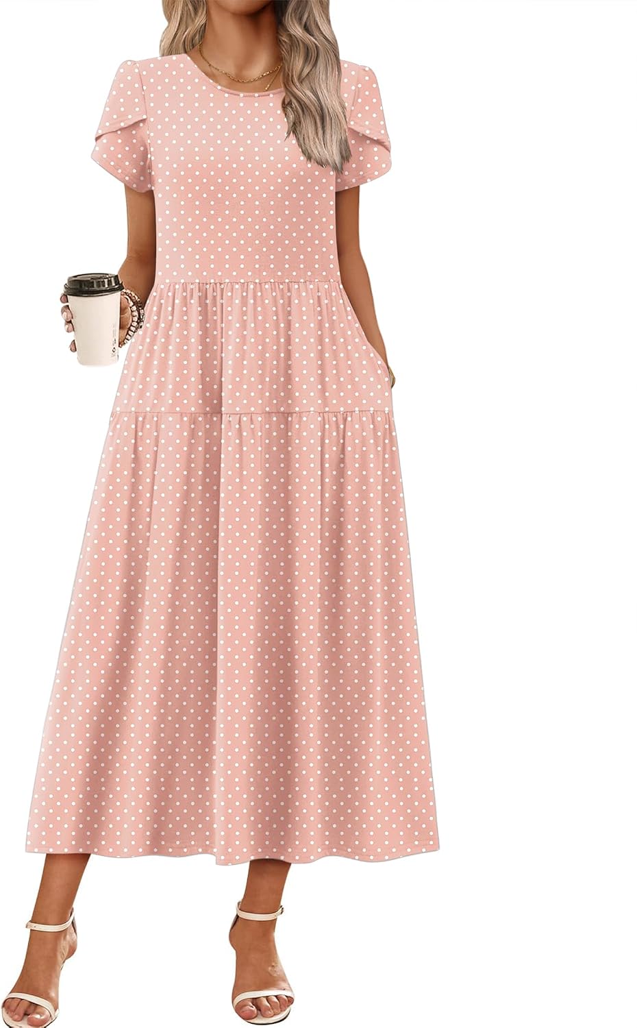 Summer Dresses for Women 2026 Casual Loose Bohemian Floral Dress