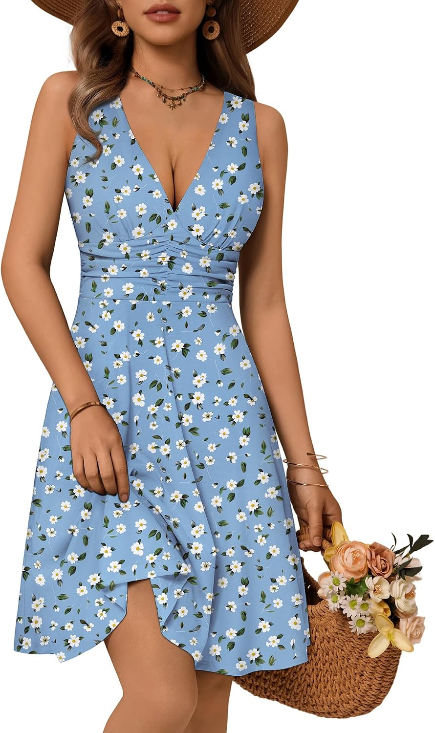 Casual Summer Dresses Beach 2026 A-line Sundress