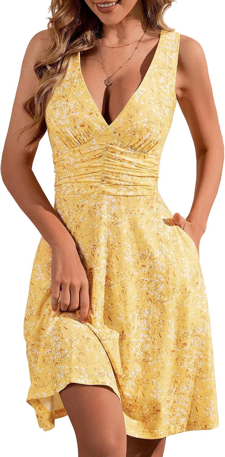 Casual Summer Dresses Beach 2026 A-line Sundress