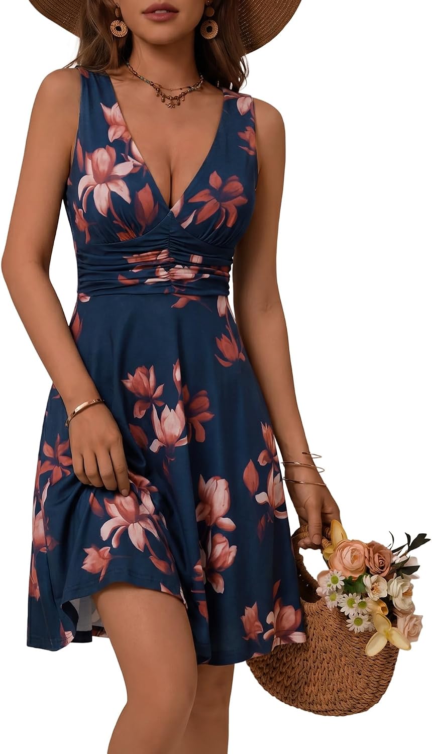 Casual Summer Dresses Beach 2026 A-line Sundress