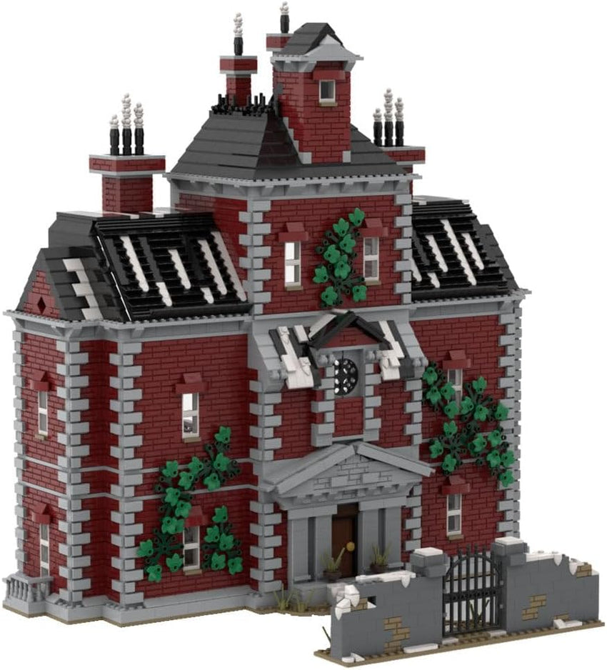 Christmas Country Church Building Kit. MOC-147549 Winter Modular Building Blocks Christmas House Building Block Building Toy (1769 Pieces)