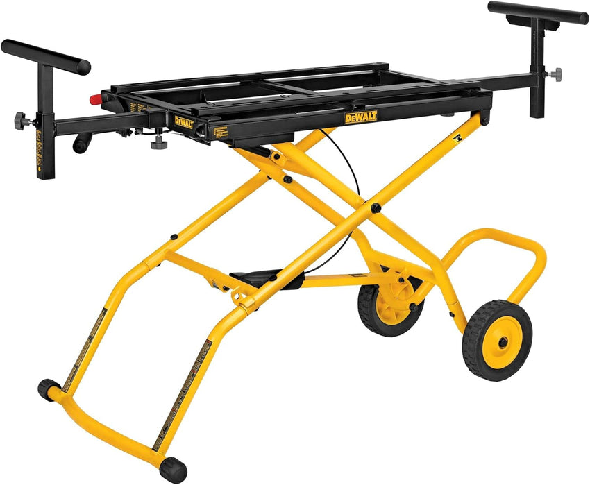 DEWALT Miter Saw Stand With Wheels (DWX726). Yellow
