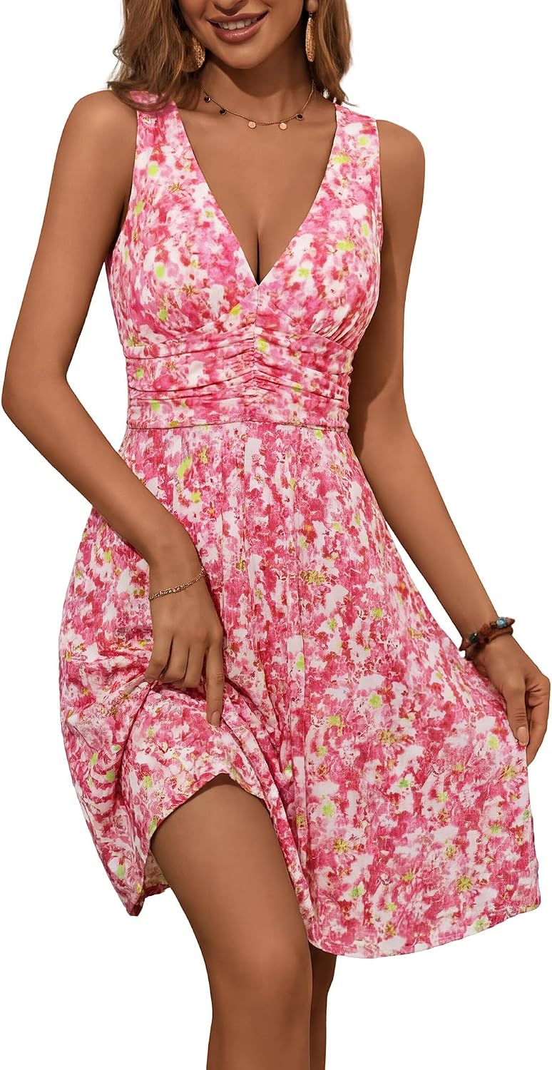 Casual Summer Dresses Beach 2026 A-line Sundress