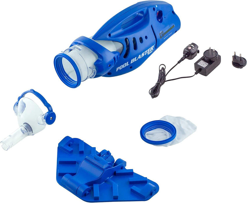 POOL BLASTER Max CG Commercial Grade Cordless Rechargeable Pool Vacuum Cleaner. High Capacity. Increased Power. 60 Min Run Time. Handheld. Hoseless. for In-Ground and Above Ground Pools