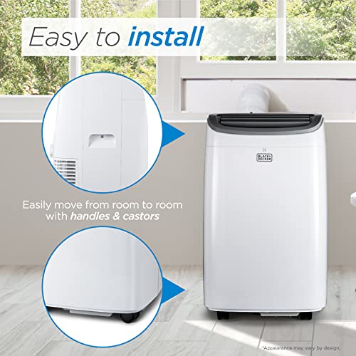 8.000 BTU Portable Air Conditioner up to 350 Sq.ft with Remote Control