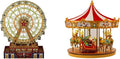 World's Fair Ferris Wheel Musical Animation Indoor Christmas Decor. 15. Gold & Very Merry Carousel Musical Animation Indoor Christmas Decor. 12. Red