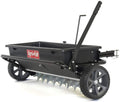 45-0543 100 lb. Tow Spiker/Seeder/Spreader. Black
