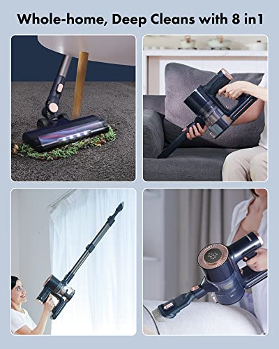 Homeika Cordless Vacuum Cleaner. 20Kpa Powerful Suction Vacuum with LED Display